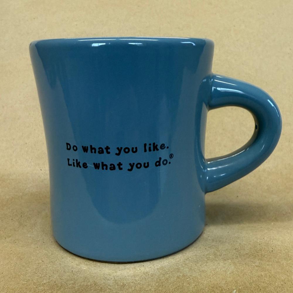 Life is Good Fisherman and Dog Do What You Like Mug